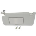Sun Visor Fit 2008-2012 For Honda Accord With Sunroof Left Driver Side Gray 