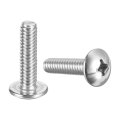 1 4-20 X Truss Head Phillips Machine Screws Full Thread Drive 304 Stainless Steel 18-8 Bright Finish Quantity 10 