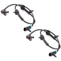 Abs Wheel Speed Sensor 2 Piece Front Left Right Als482 For Cadillac Escalade Chevy Silverado Tahoe Suburban Avalanche Express 