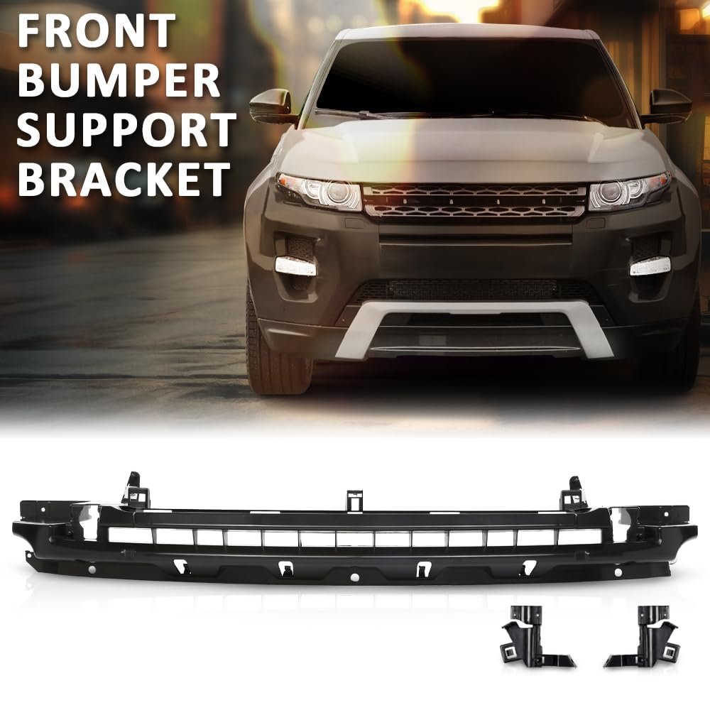 Front Bumper Support Bracket For Range Rover Evoque 2010 2011 2012 2013 2014 2015 2016 2017 2018 Black Abs Plastic Part Number