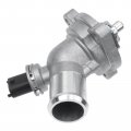 A-premium Engine Coolant Thermostat Housing Assembly With Gasket Compatible Chevrolet Spark 2013 2014 2015
