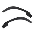 Wheel Opening Moldings For Toyota Corolla Cross 2022 2023 2024 Rear Driver And Passenger Side Outer Plastic Textured Black Pair 
