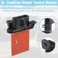 Acropix Hvac Blower Motor Resistor Ac Control Module Fit For Chevrolet Cobalt 2005-2010 No 15818910 Pack Of 1 Black