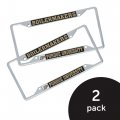 Purdue University Metal License Plate Frame For Front Or Back Of Car Officially Licensed Mascot 2-pack