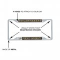 Purdue University Metal License Plate Frame For Front Or Back Of Car Officially Licensed Mascot 2-pack