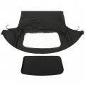 Hecasa Replacement Convertible Soft Top Compatible With 1990-2005 Mazda Miata Mx5 Clear Plastic Window Premium Grade Sailcloth