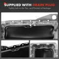 A-premium Engine Oil Pan Sump With Drain Plug Compatible Vw Jetta 2002-2005 Beetle L4 1 8l