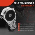 A-premium Belt Tensioner Assembly With Pulley Compatible Ford Ranger 2001-2011 Explorer 2000-2010 Sport Trac Mazda B4000