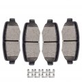 Automotive Replacement Brake Pads Rear Fit For Dodge Nitro 2007-2011 For Jeep Liberty 2008-2012 Wrangler 2007-2017 Jk 2018