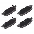 Aintier Automotive Replacement Brake Pads Rear Fit For Dodge Nitro 2007-2011 For Jeep Liberty 2008-2012 Wrangler 2007-2017 Jk