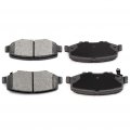 Automotive Replacement Brake Pads Rear Fit For Dodge Nitro 2007-2011 For Jeep Liberty 2008-2012 Wrangler 2007-2017 Jk 2018