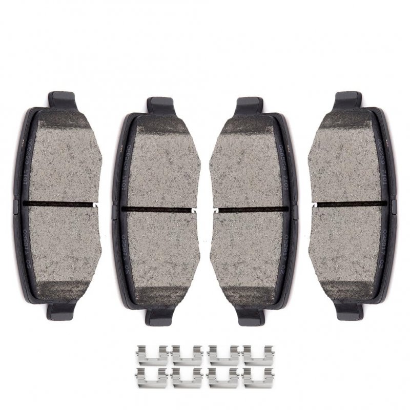 Automotive Replacement Brake Pads Rear Fit For Dodge Nitro 2007-2011 For Jeep Liberty 2008-2012 Wrangler 2007-2017 Jk 2018