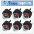 Upstart Components 6-pack 530047721 Primer Bulb Replacement For Ryobi 790r 41dd790a034 Handheld Trimmer 12318139130 300780002