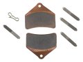 Brake Pads For Arctic Cat Jaguar Z1 900 2007 2008 Snowmobile Full Metal Pwc 40-03008 Oem 0702-563 