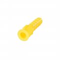 Uxcell 6mmx30mm Plastic Expansion Tube Bolts Column Frame Fixings Yellow 75pcs