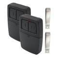 2pcs Universal Clicker 375lm 375ut Klik1u Garage Gate Door Opener Remote Dip For Chamberlain 8 9 Position 1990-1992