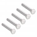 Uxcell 5 16-18x2 Hex Bolts 304 Stainless Steel Hexagon Screw Bolt 5pcs