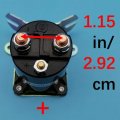 Tuzliufi Starter Solenoid Relay Switch Compatible With Sbc4201ag Sbc4201 Ag 12v Copper Contact 150a-200a 3 Terminals Plastic
