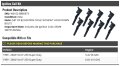 Ignition Coil Kit Without Hold-down Bolts Set Of 8 For 1999-2004 Ford F-250 Super Duty