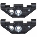 Brock Replacement Pair Set Hard Top Side Mounting Retainer Washer Nuts Hold Down Enclosure Clips For 2007-2017 Wrangler 2018 Jk 