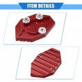Vekauto Motorcycle Stand Kit Compatible For Kawasaki Zzr1400 Gtr1400 Durable Aluminum Alloy Red Bike Support Holder With Wrench