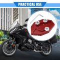 Vekauto Motorcycle Stand Kit Compatible For Kawasaki Zzr1400 Gtr1400 Durable Aluminum Alloy Red Bike Support Holder With Wrench