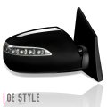Auto Dynasty Hy1321176 Oe Style Powered Heated Turn Signal Passenger Right Side View Door Mirror For Hyundai Tucson 10-15