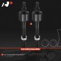 A-premium 2 X Front Inner Tie Rod Ends Compatible With Honda Civic 1988-1991 Crx