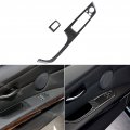 Nvcnx Real Premium Carbon Fiber Car Window Lift Switch Panel Cover Interior Trim Compatible With Bmw 3 Series E92 E93 Coupe