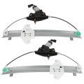 Power Window Regulator With Motor Fit For 2006-2011 Hyundai Accent 2006-2010 Dodge Attitude Kia Rio Rio5 Rear Left Rear Right