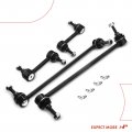 A-premium Set Of 4 Front Rear Sway Bar Links Kit Stabilizer Compatible With Chevrolet Caprice 2011-2017 Replace K750626 K750625