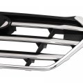 G-plus Front Upper Grille Grill Compatible With Hyundai Tucson Se Eco 2016 2017 2018 Replace For Hy1200189 86350d3000ram Chrome