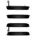 Front Disc Brake Pads For Suzuki Sidekick 1990 To 1998 Set Of 4 Mechanical Pad Wear Sensor Type 4000 Hybridynamic Series 