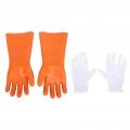 Electrical Insulated Rubber Gloves Insulating 35kv High Voltage Work Protection Non Static For Linesmen