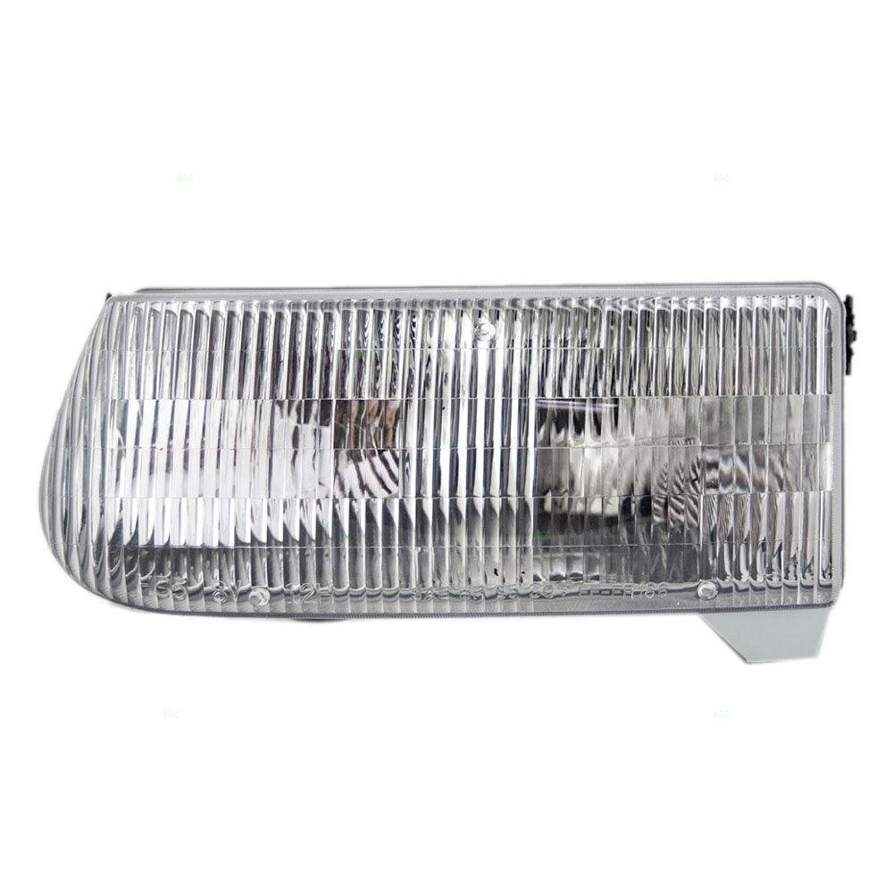 Alfa 2005 2007 Rv Motorhome Left Driver Replacement Front Headlight With Bulbs Rv0586