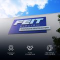 Feit Electric A19 Led Light Bulb 40w Equivalent Dimmable 450 Lumens E26 Medium Base 3000k Bright White 90 Cri Standard Damp
