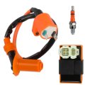 Hiaors Gy6 Ignition Coil Ac Cdi Box Kit Replacement For Trx250 Trx200sx Xr100r Crf50 Baja Dune 150 Taotao Scooter Atm50 50cc 