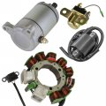 Caltric Stator Compatible With Polaris Sportsman 500 Starter Solenoid Ignition Coil 1998 1999 2000