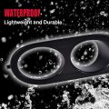 G-plus Fog Light Frames Compatible With Bmw 3 Series E46 Bumper Lamp Cover Pair Lh Rh Dumb Black