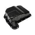 Transmission Oil Pan For Mercury Cougar 1999 2000 2001 2002 Steel Black 3 2l Capacity Replacement 3l8z7g004aa Capa Certified 