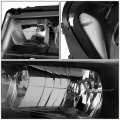 Black Housing Clear Corner Headlight Lamps Tool Kit Compatible With Chevy Trailblazer 02-09