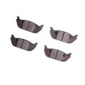 Front Disc Brake Pads For Lincoln Aviator 2003 2004 2005 Semi Metallic Friction 5000 Advanced Series 2 03in Height And 5 50in 