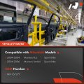 A-premium Power Window Regulator With Motor Compatible Mitsubishi Montero Xls 2004 Limited 2004-2006 V6 3 8l Rear Driver Side