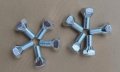 10pcs 9 16-18 Front Wheel Bolts Jd16 518611m1 For John Deere Massey Ferguson Case Ih Ford New Holland Tractors Alloy Steel 
