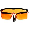 Orange Uv Protective Safety Glasses With Anti Fog Lenses Polycarbonate Goggles For Chemistry Lab Science Class Construction And 