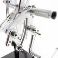 Rzmmotor Aluminum Motorcycle Rear Foot Pegs Setrests Fully Adjustable Boards Fit For Honda Cbr500r Cbr400r Cb500f Cb400f 13-15