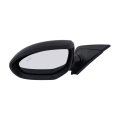 Mazda 3 2012 2013 Door Mirror Driver Side Power Heated Paintable Manual Folding With Blind Spot Detection Excluded Auto Dimming 