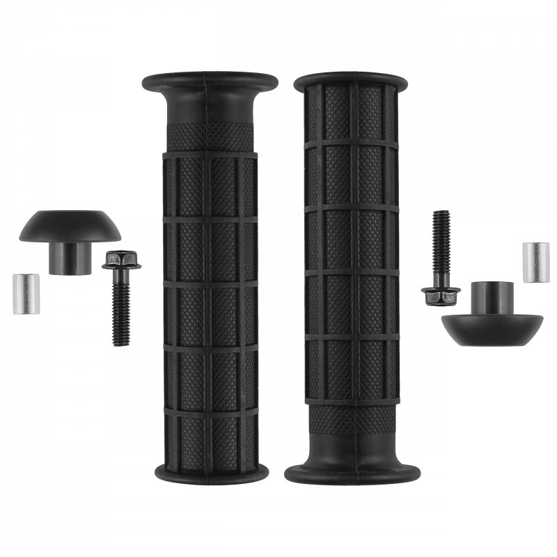 Caltric 2x Handle Bar Grip And Guard For Honda 53165-958-010 53167-958-680