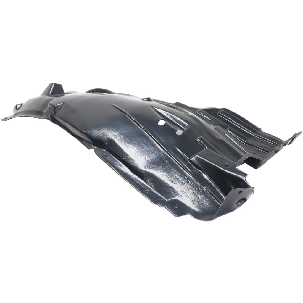 Front Driver Side Rear Section Fender Liner For Infiniti G35 2005 2006 Replacement 63843ac500 And In1250107 Black Plastic