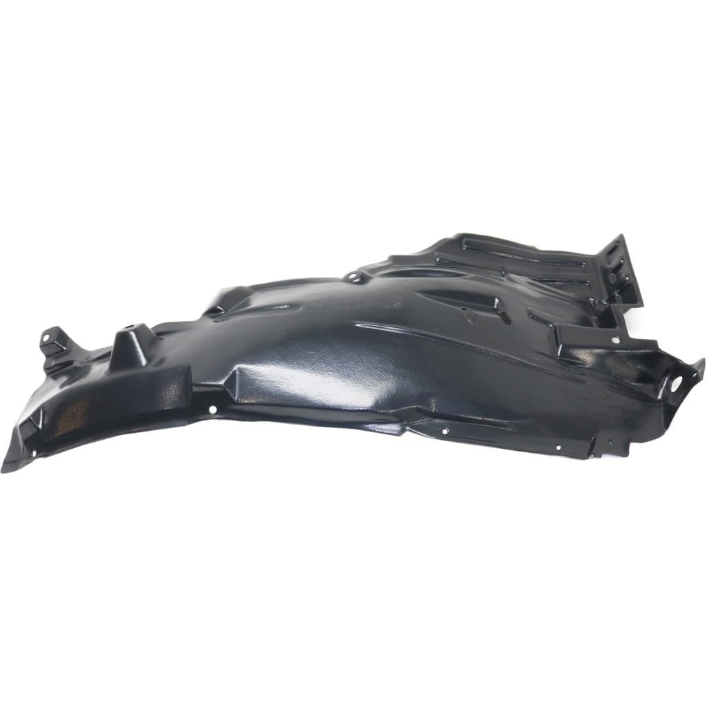 Front Driver Side Rear Section Fender Liner For Infiniti G35 2005 2006 Replacement 63843ac500 And In1250107 Black Plastic